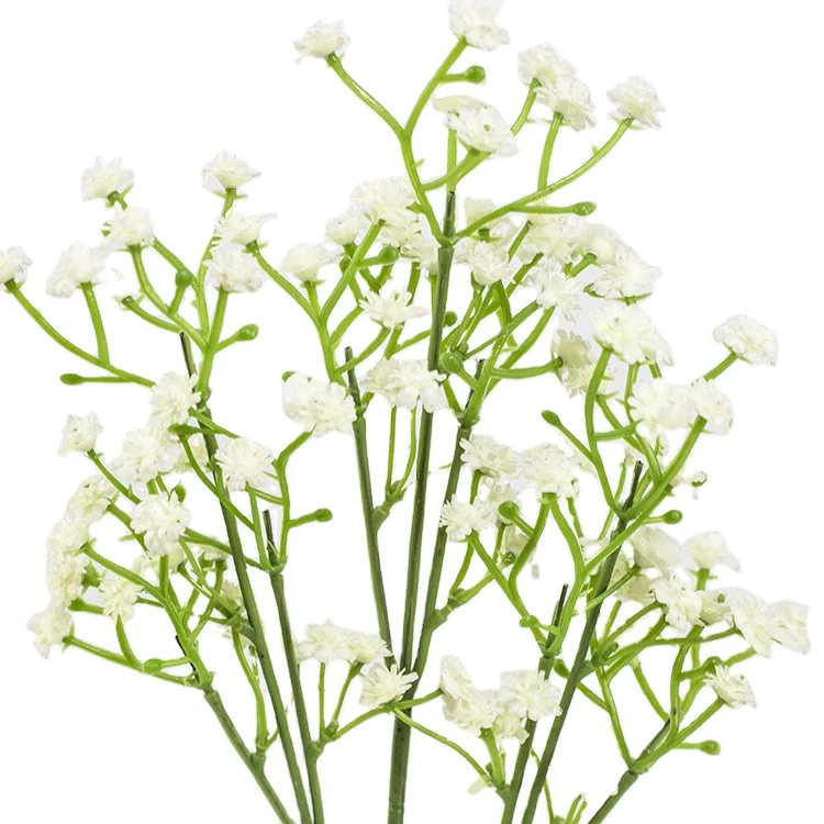 Factory wholesale wedding decorative baby breath gypsophila artificial flowers arrangements