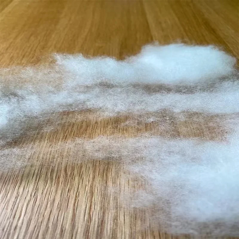 The factory supplies pure sheep cashmere raw material fine wool odorless custom-made