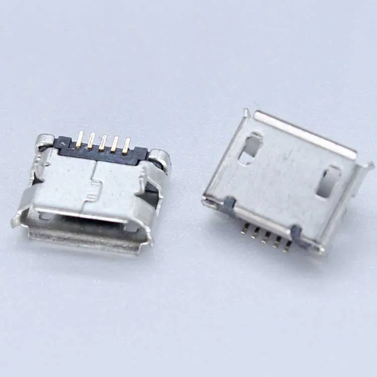 Гнездовой разъем Micro USB 5pin типа B для мобильного телефона Mini Jack зарядный