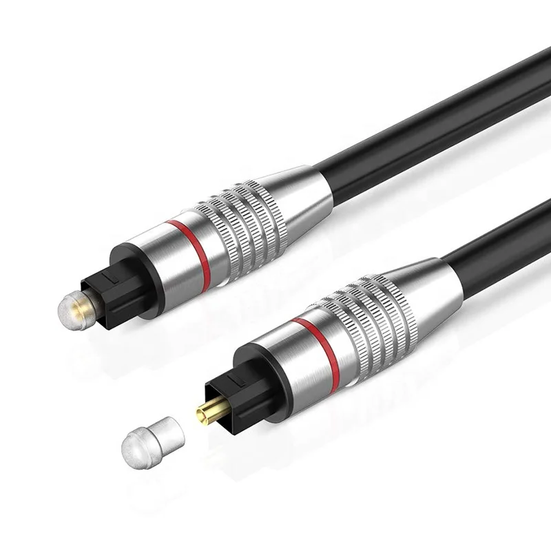 1M 1.5M 2M 3M 5M High Quality Gold Plated Digital Fiber Optical Audio Toslink Audio Cable Line For Speaker Amplifier DVD TV