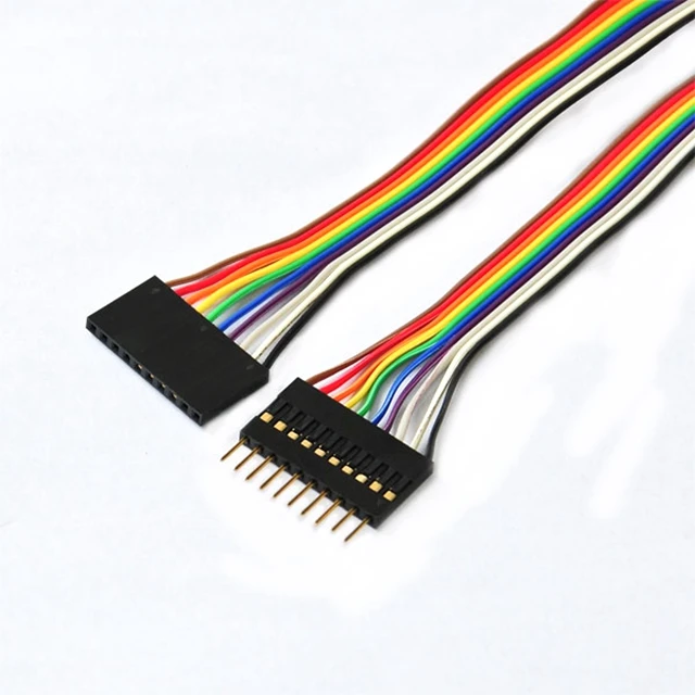 Custom Dupont Cable 2.54mm 4Pin   UL1007 Wire harness