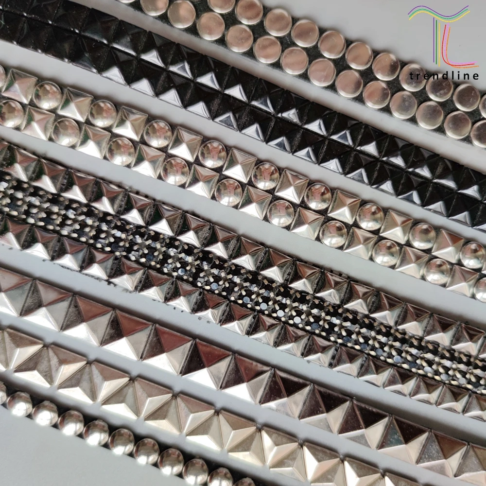 Rivet stud binding tape trimmings ironed on  hats