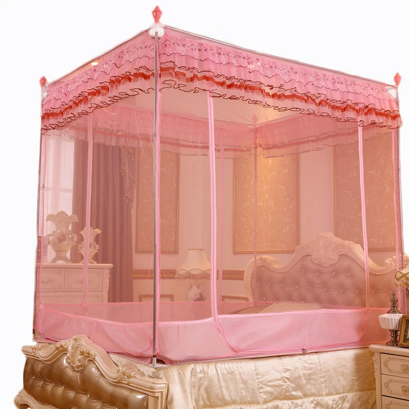 Long lasting durable lace design u shape home indoor family environmental friendly mosquito bed net