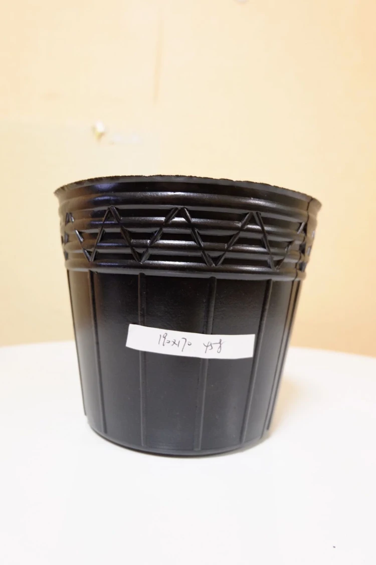 7 Holes No 25L Garde Black Soft Seedling Nursery Pot