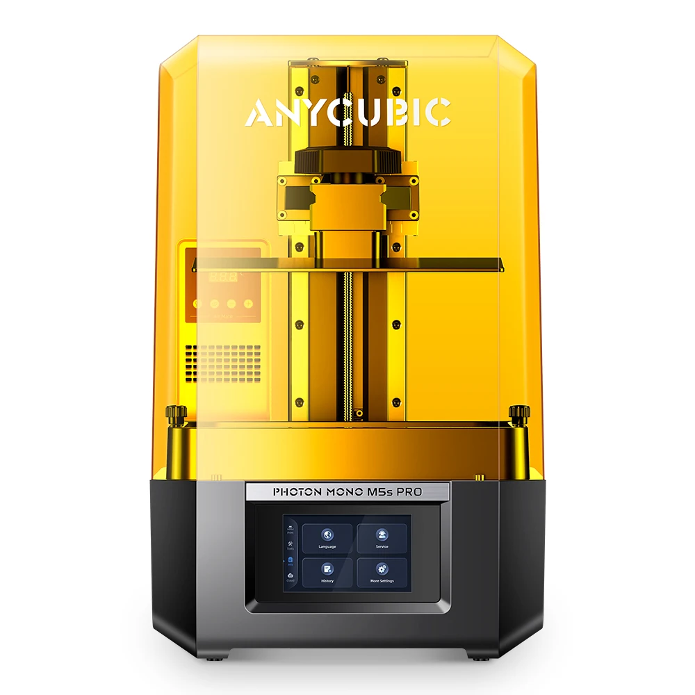 Impressora 3d ancubi Photon Mono M5s Pro Resin 3D Printer 10.1' 14K HD Mono LCD 3X High Speed Printing 200x223x126MM