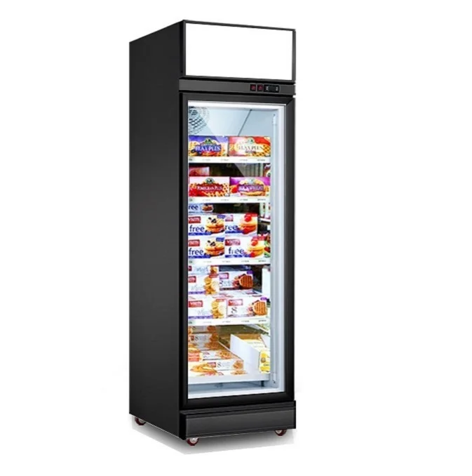 Convenience Store Popsicle Display Freezer Gelato Ice Cream Showcase Supermarket Refrigeration Equipment