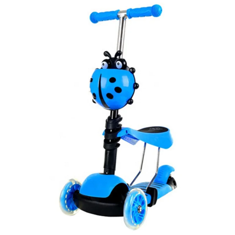 kids toys baby 3 wheels scooter with music,3 in 1 5 in 1 child scooter for sale  kids  scooter