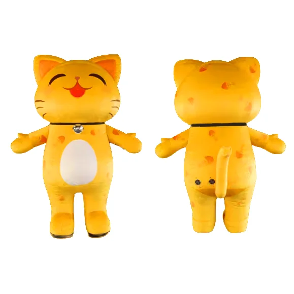 Inflatable Cartoon walking cat costume for Parade Advertising event Decoration