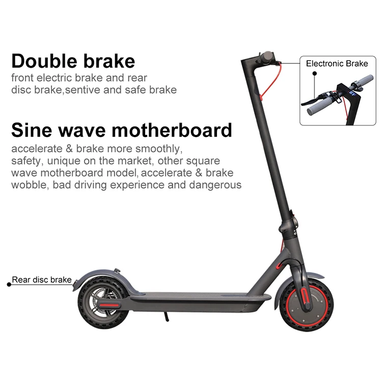 
Aovopro Poland Warehouse Drop Shipping China Electric Scooter 10.5ah Battery 2 Wheel Folding Electric Scooters for Sale 