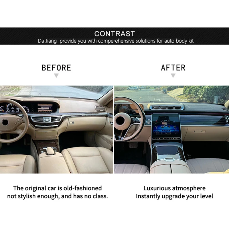 DJZG W221 to W223 upgrade interior kit  for Mercedes-Benz S class