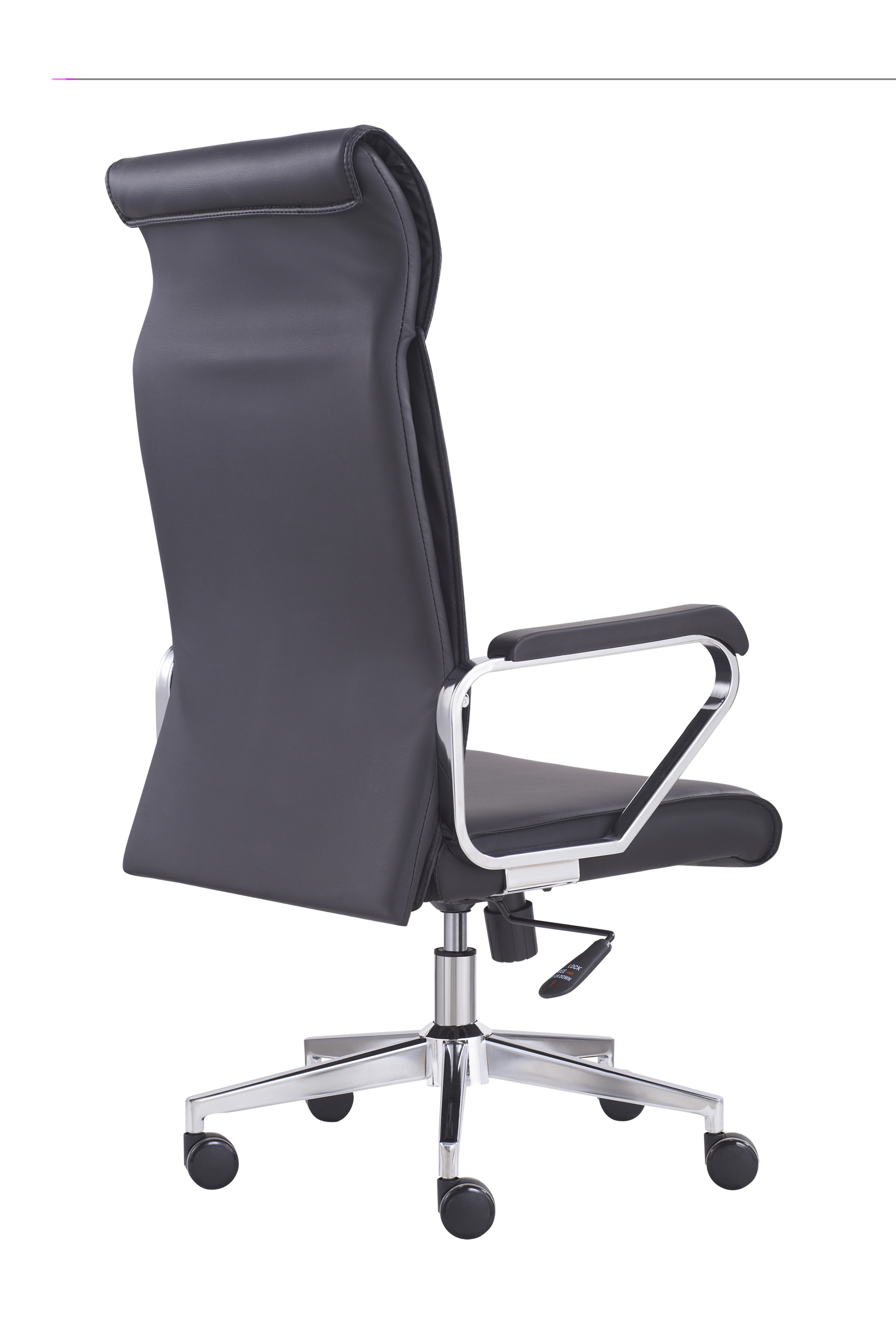 Manager Office Chairs Boardroom Leather Chairs High Back Swivel Leather Chairs