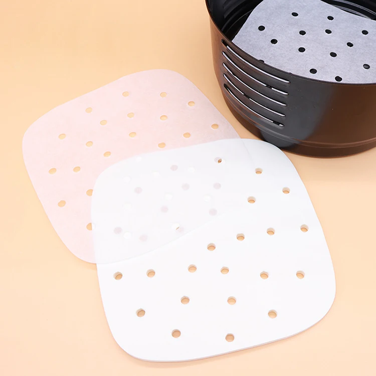 High Temperature Food Grade Non-Stick Air fryer Paper Round Air Fryer Disposable Parchment Paper