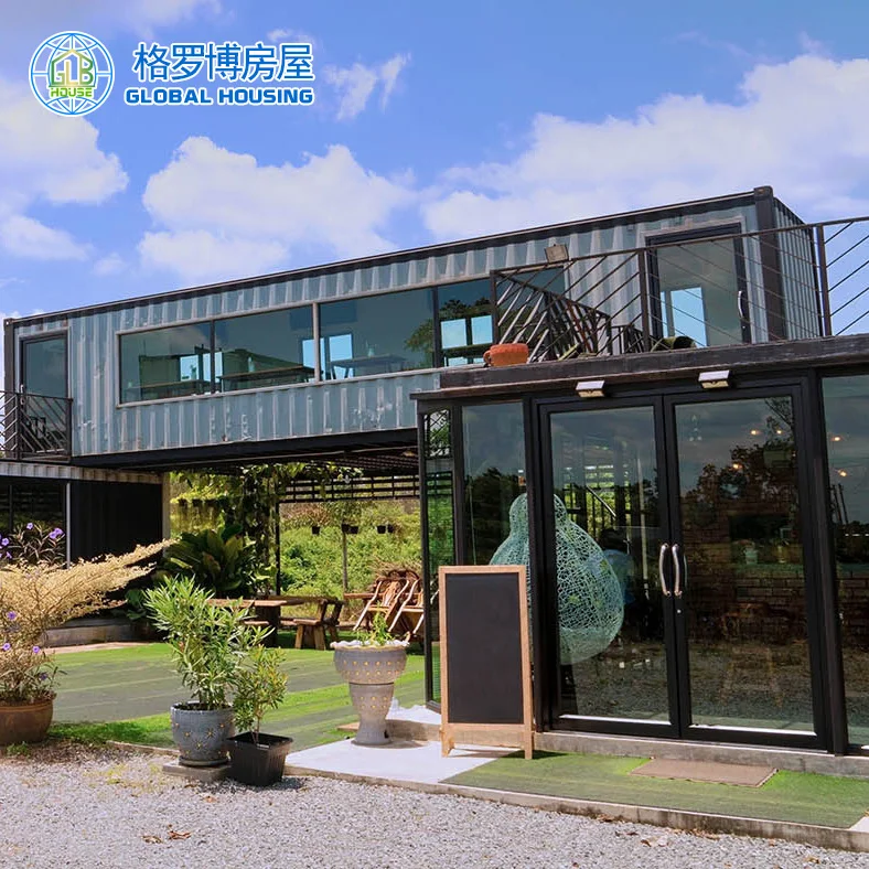 Export abroad 20 ft double floor capsule hotel/sleep box/modern container house design