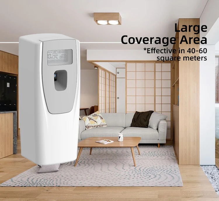 100ML Mini LCD Wall Mounted Automatic Air Freshener Spray Aerosol Dispenser
