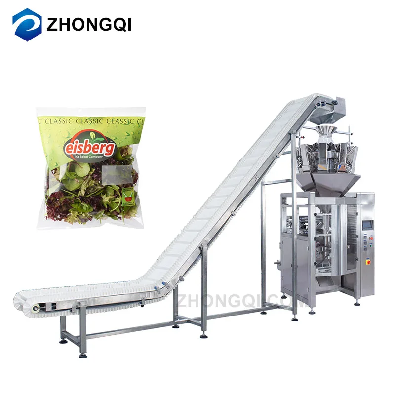 
vegetables bunch retort pouch verticle vaccum packaging machine for meat 