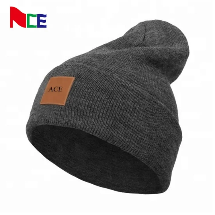 Custom acrylic knit beanie hat mens plain skull winter beanie hat custom logo,gorros de invierno winter cap beanies