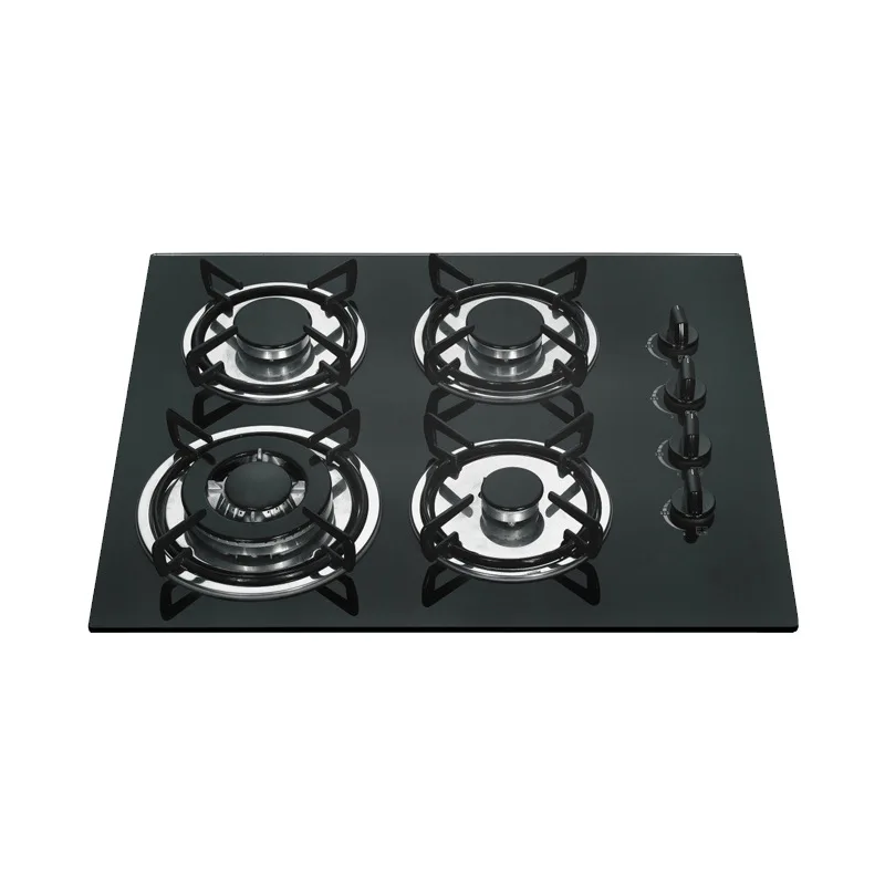 Cooking electric ignition China Hot Selling Tempered Glass Gas Hob Good Quality 5 Sabaf burner Smart Cooktops Built in Gas Stove