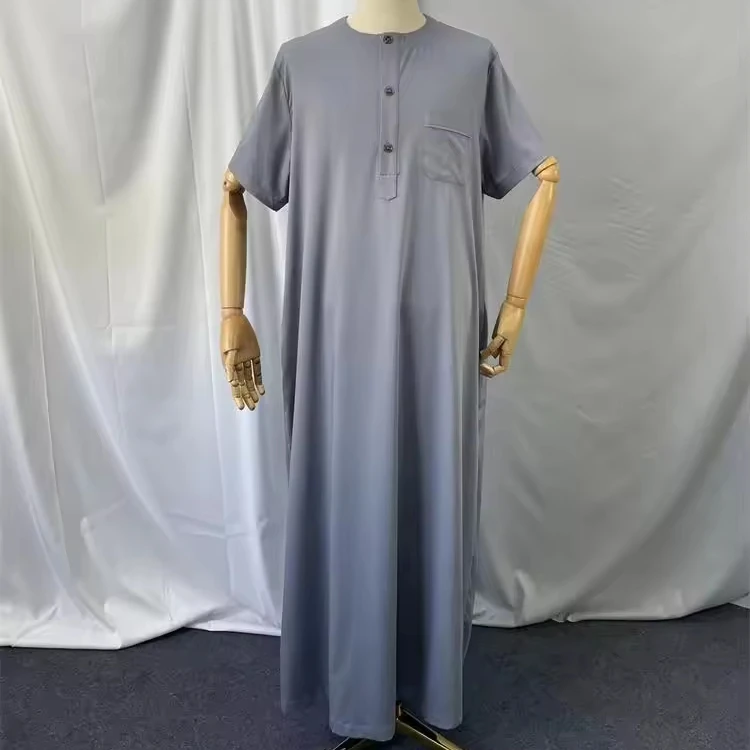 Ethnic Muslim robes arab clothes islamic clothing thobe jubah lelaki men kamis homme musulman