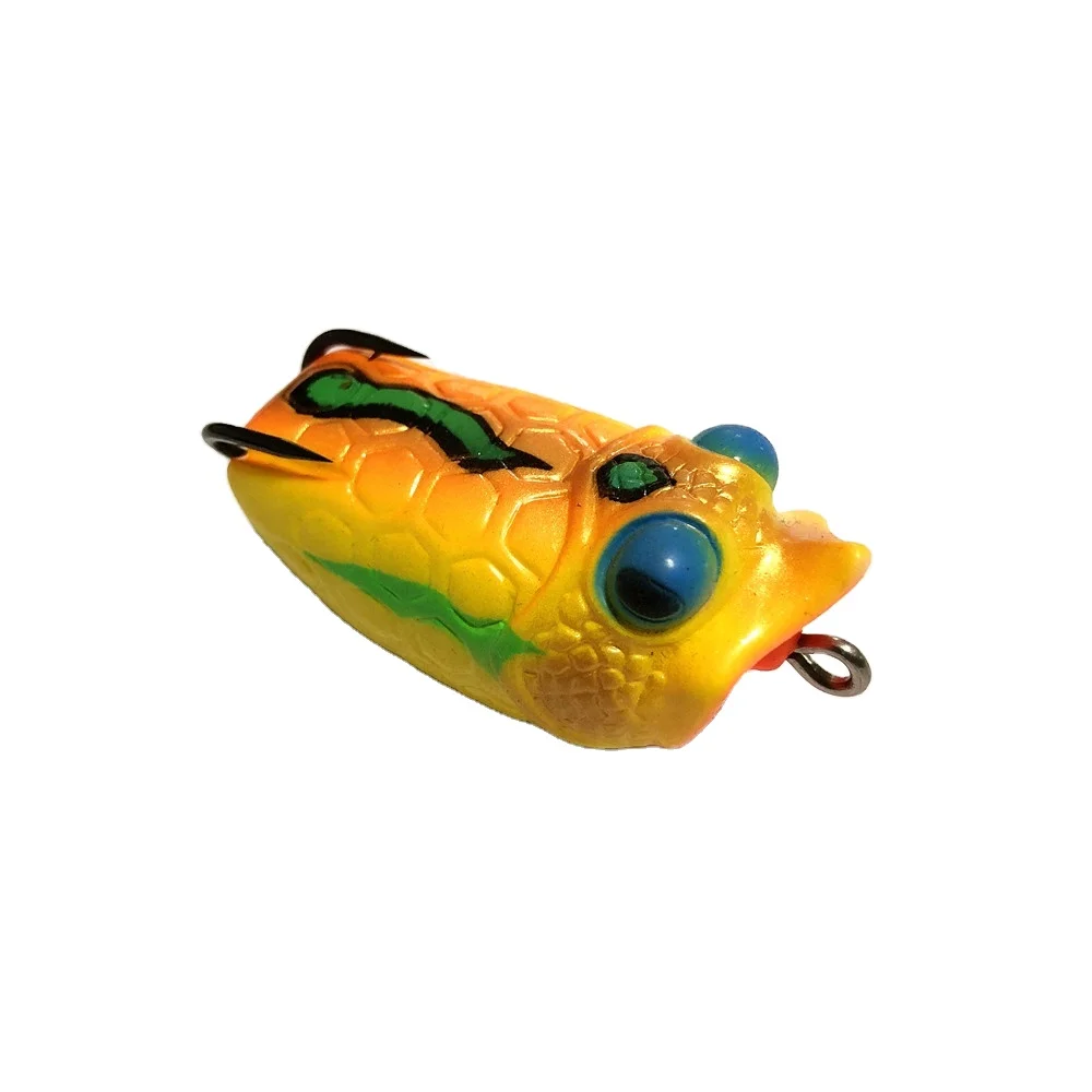 soft fishing lure frog