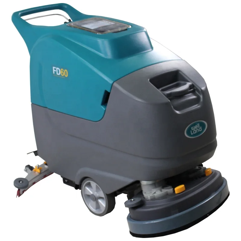 Factory Price Medical Electric Scrubber Battery Operated Walk Behind Floor Scrubber Dryer