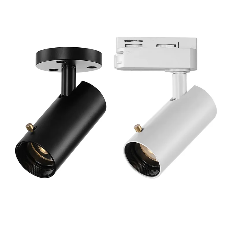 Регулируемый ТРИАК Фокусируемый зуммируемый светодиодный Трековый прожектор 3 Вт 5 Вт для освещения ресторана