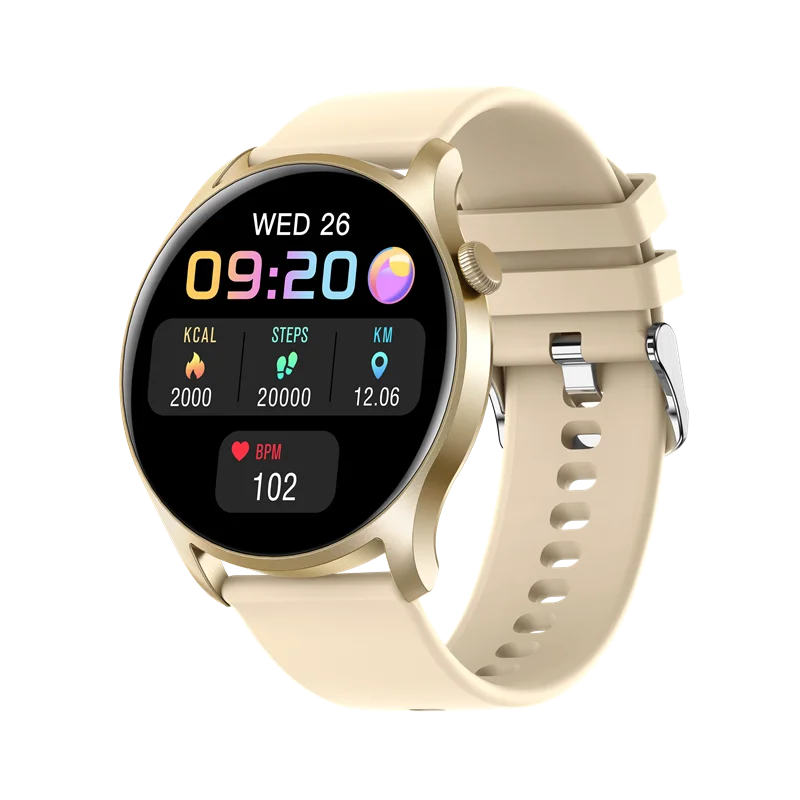 Cheap price round sport  smart bracelet sleep tracker  kc08 smart watch