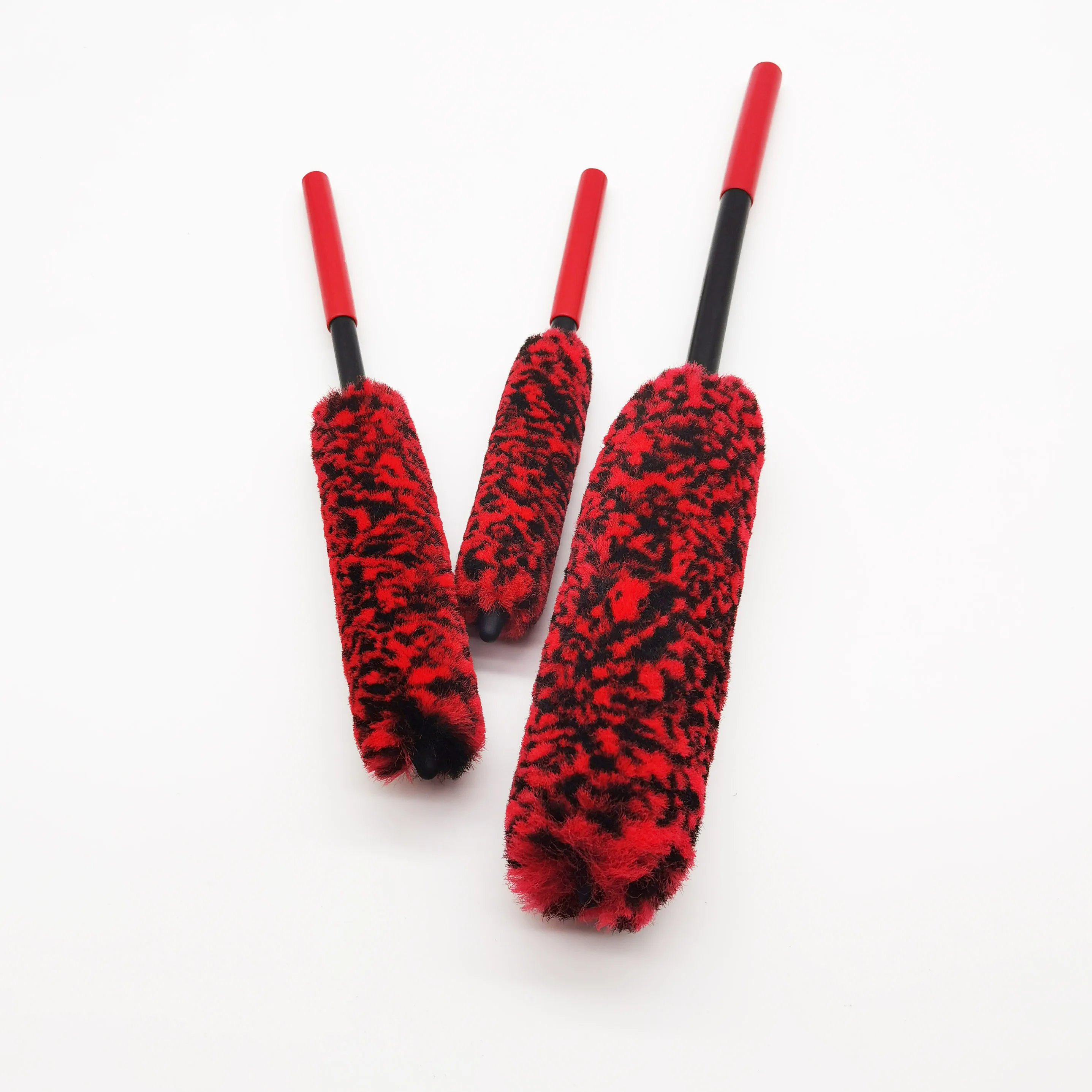 Woolies car cleaning tool wheel rim dust sweep detailing brush car wash foam brush automatic with long handle