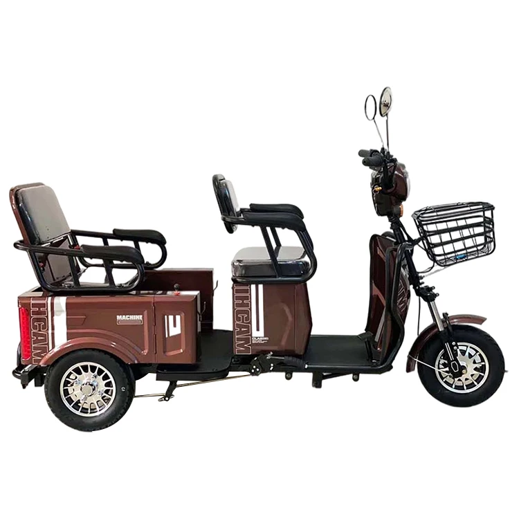 Multi-functional tricycle electric bicycle 3 wheel electric bike for passenger and cargo delivery