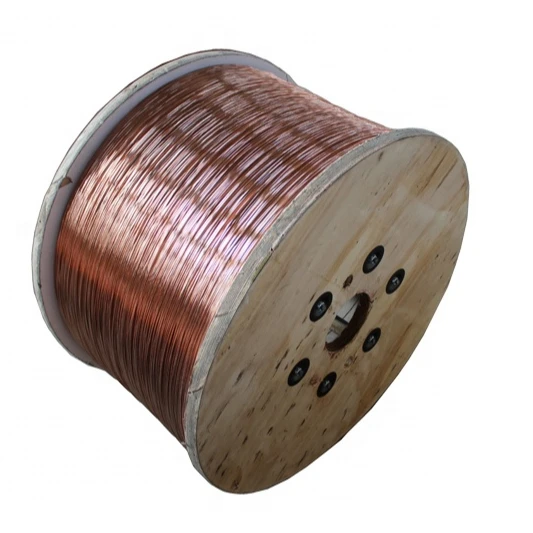 copper clad aluminum wire tinned CCAM wire bare copper alloy tin plated wire