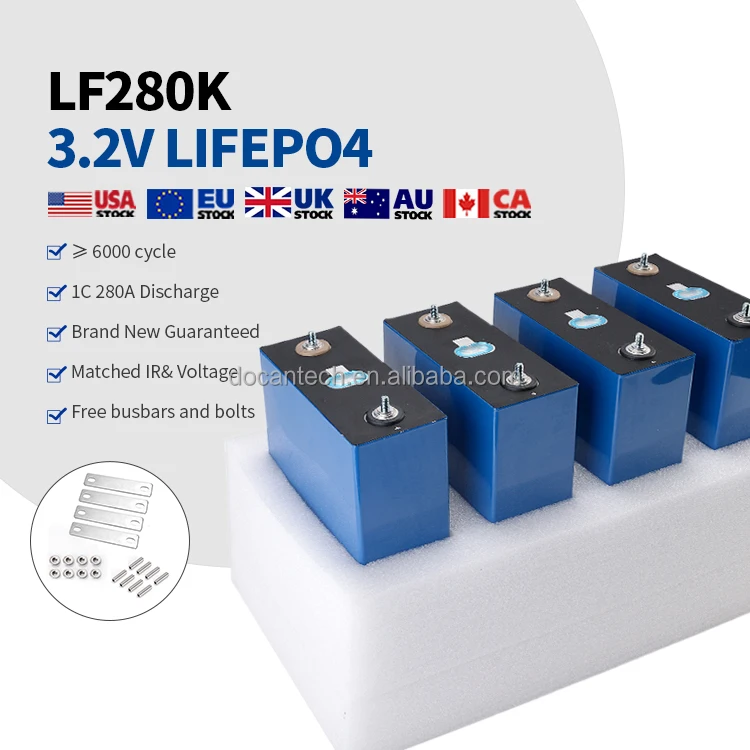 REPT  320Ah 330Ah 320A Grade A 8000cycles  320Ah akku single cell 1100Wh solar storage RV Boat akku EV car lifepo4 battery