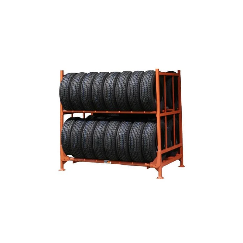Industries Garage Heavy Duty Truck Tire Folding metal Rack shelves