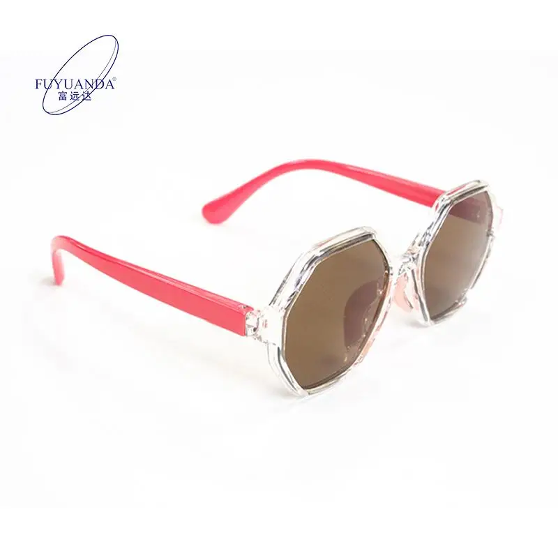 2024 TR90 Frame Children sunglasses polarized Sunglasses UV400 High Quality Blue Red Square Sport Sunglasses River Blending