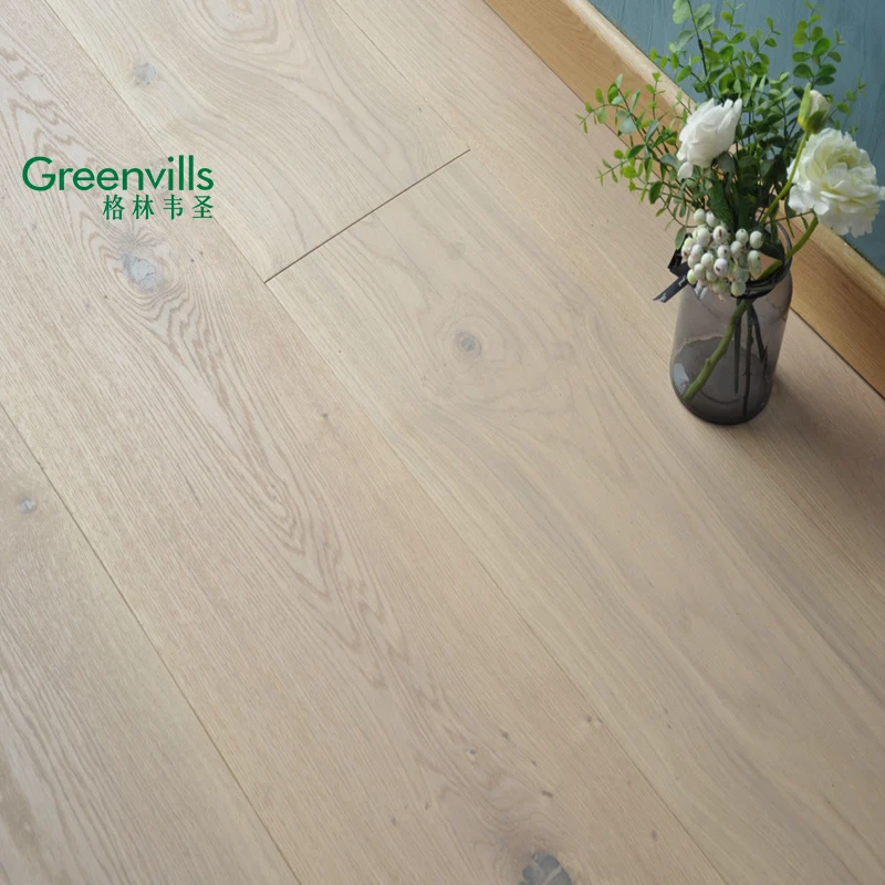 300MM wide European white oak engineered wood flooring Guangzhou factory oak multiply hardwood flooring