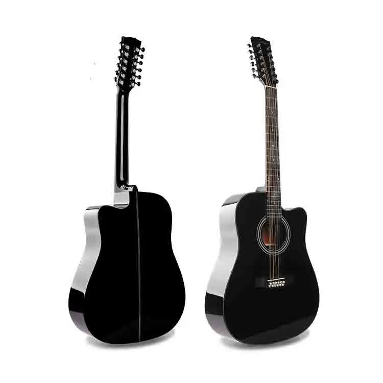 OEM 12 Strings Acoustic Guitar 41 Inch Electric Acoustic Guittar