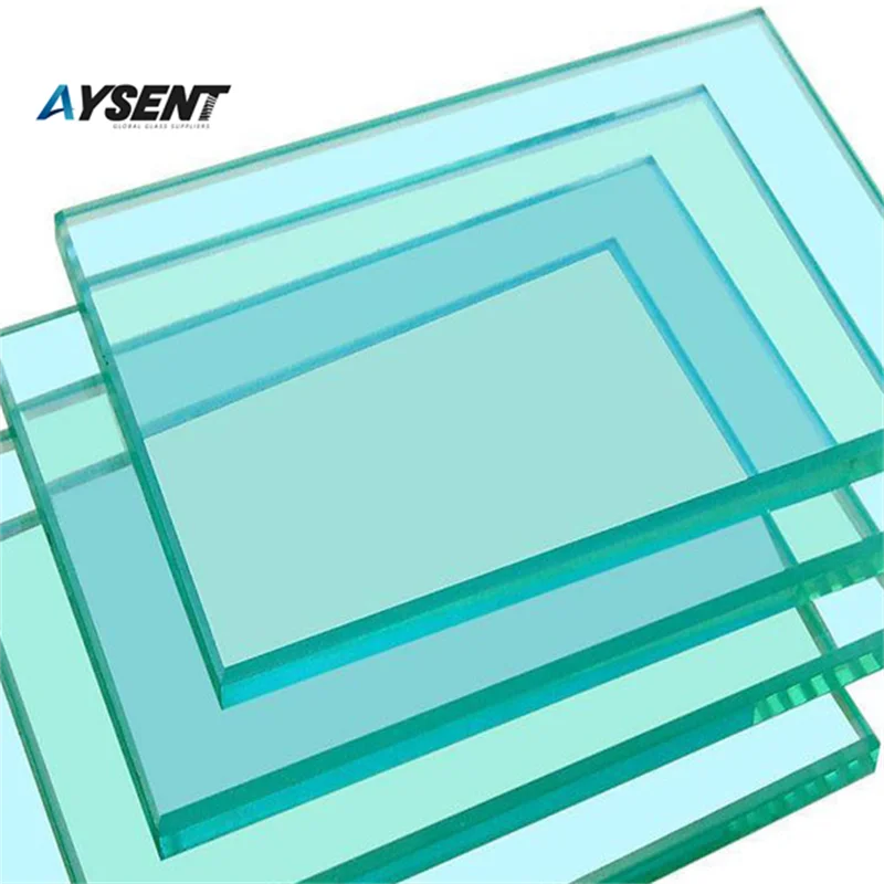 & 12mm Clear Tempered Glass China Wholesale Commercial Wall 10mm Flat Solid Decoration Windows Customer Size Tempered Glass TG-L