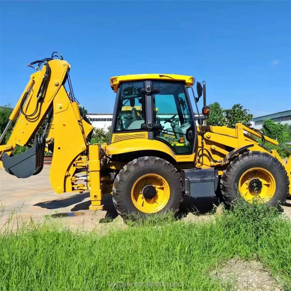 Hot Product Brand New 2024 Backhoe Loaders Chinese High Performance Good Quality Wheel Backhoe Loader