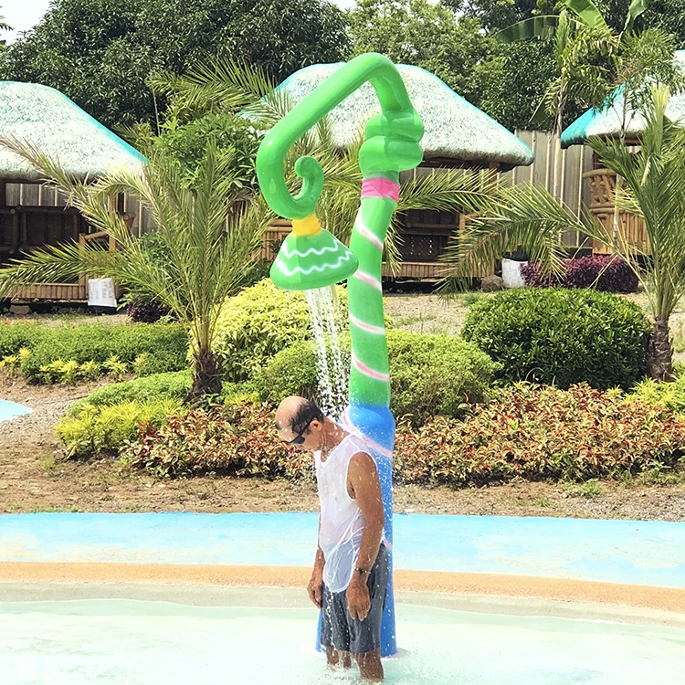 Chinese Manufacturer Kids Water Playground Fiberglass Splash Pad Equipment for Sale