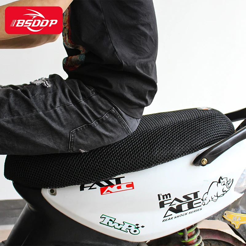 
New good quality large mesh motorcycle breathable seat cushion 
