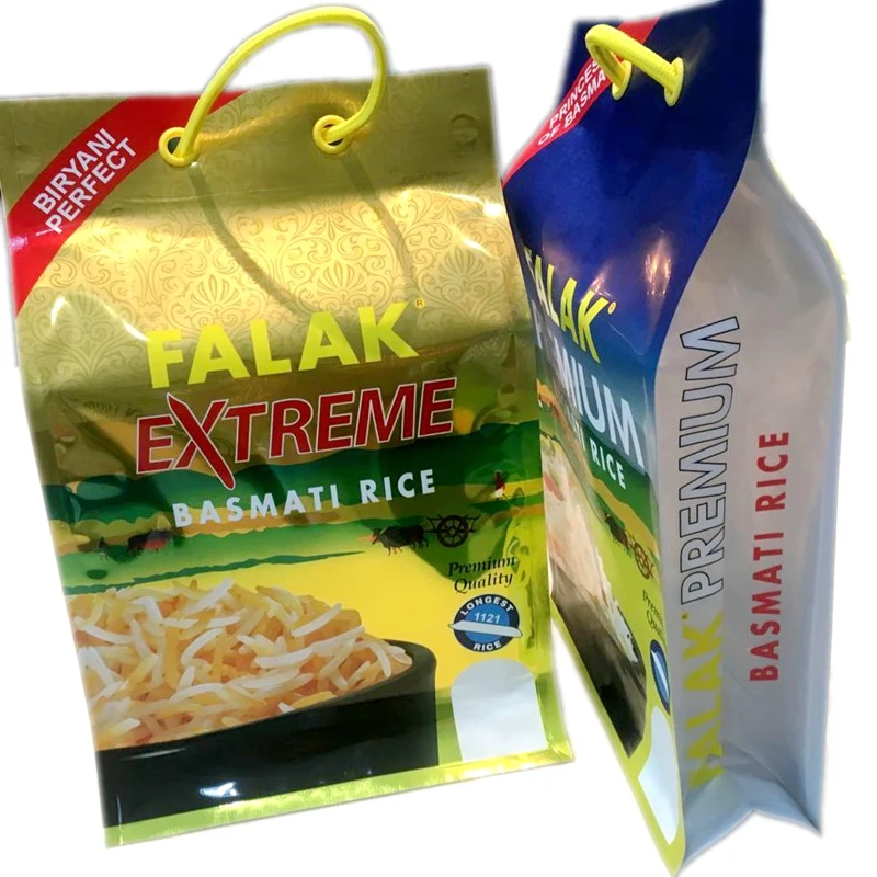Wholesale Basmati Costom Design Flour Packaging Fertilizer Packaging Rice Bag For 30kg 10kg 5kg