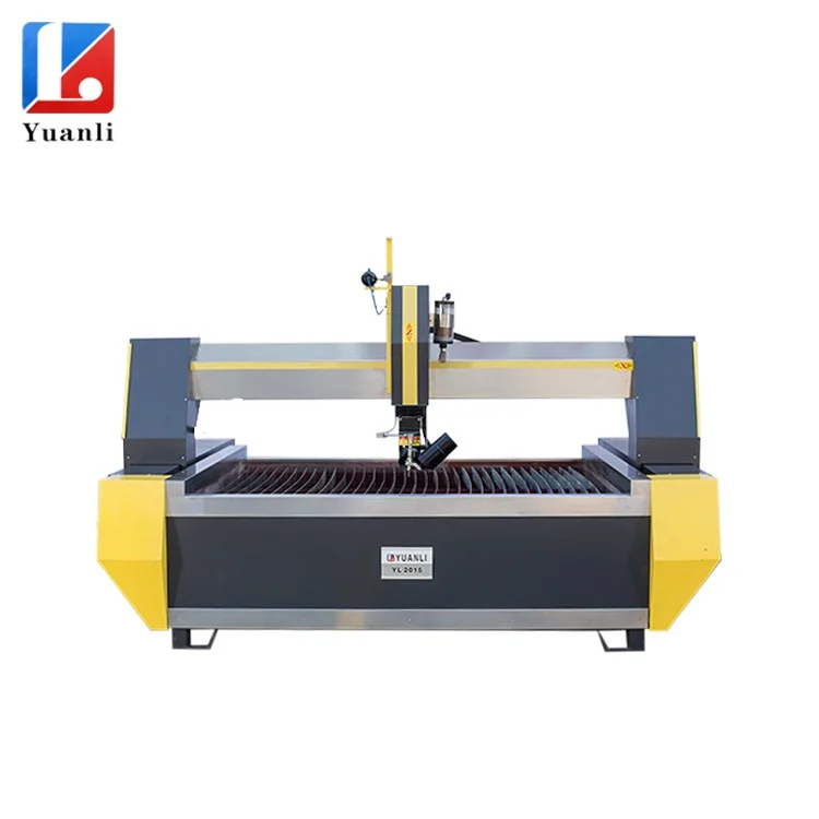 
yuanli 2020 hot sale 4020 waterjet cutting machine waterjet cutter 