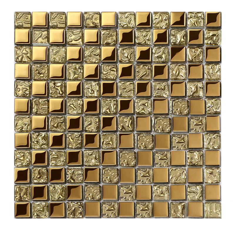 Manufacturer cheap price high quality glossy crystal glass mosaic tiles