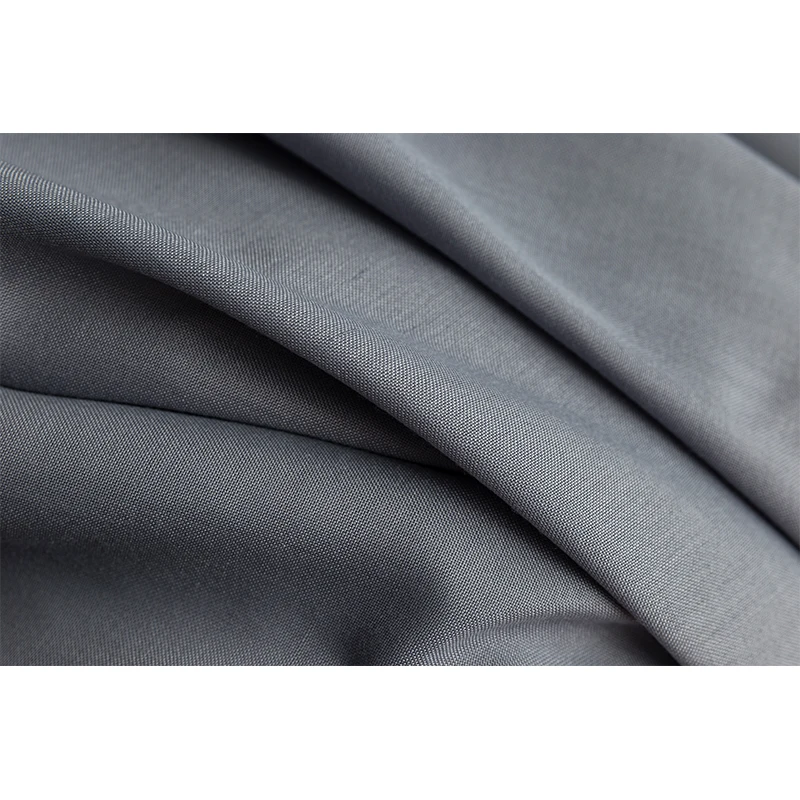 Wholesale Solid European Custom Ready Made Visco And Linen Curtains Fabric