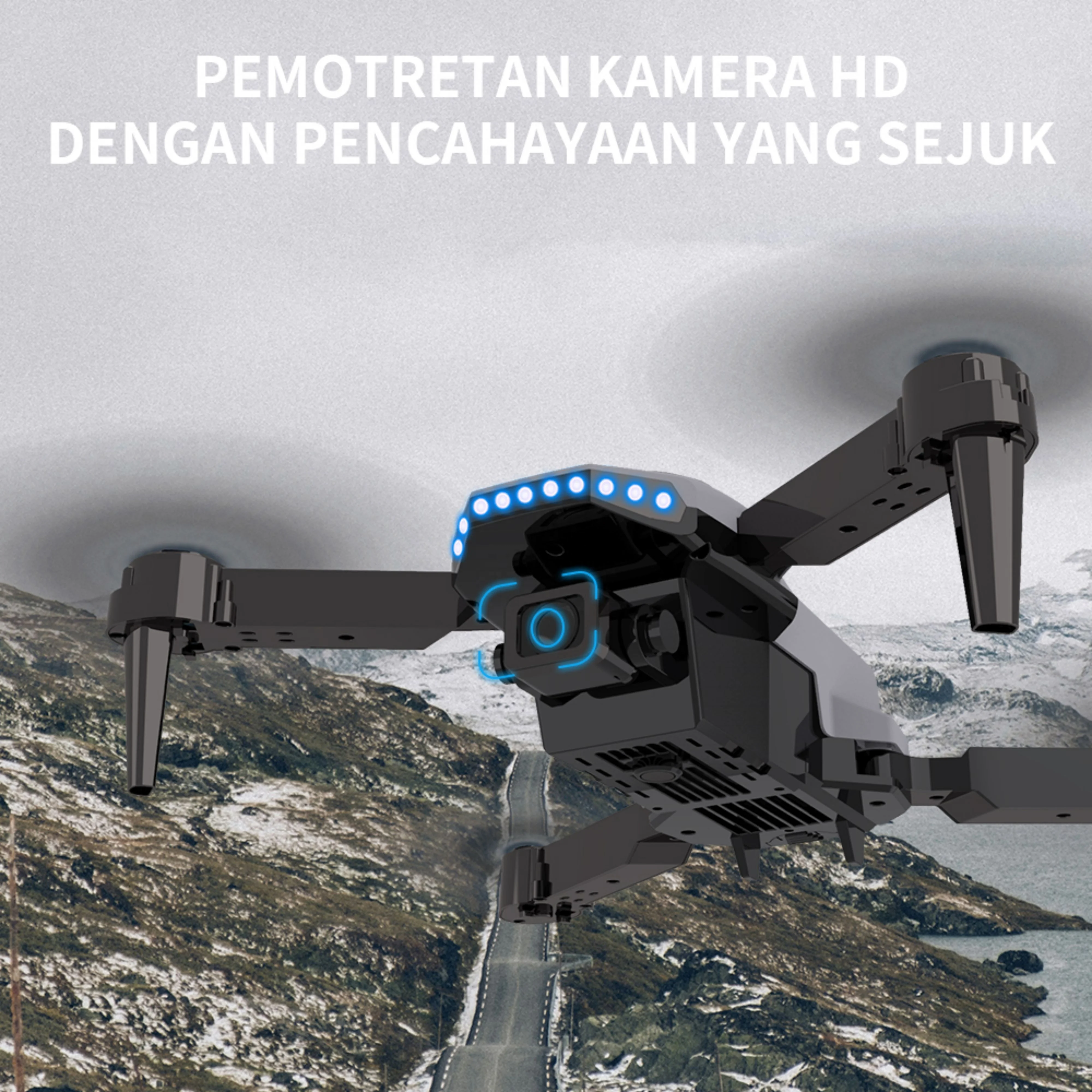 Mini S135 Drone with Camera - 4K HD FPV Foldable Drone with Carrying Case Remote Control Toys Drones for Kids and Adults
