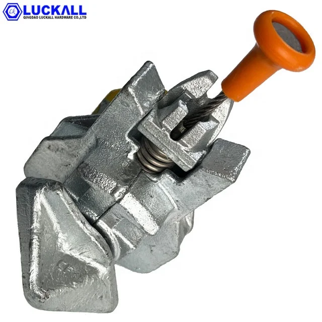 High Quality Carbon Steel Semi Automatic Twist Lock ISO Container Lashing Marine