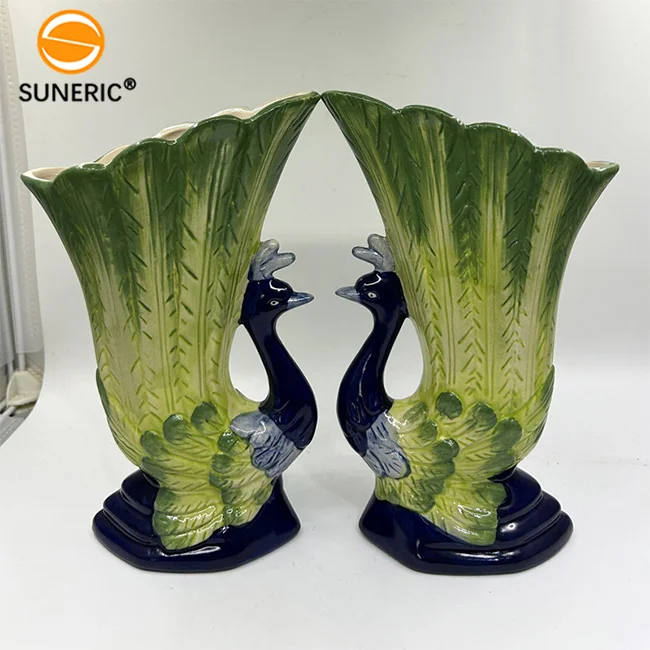 OEM Logo Peacock Wine Shot Cup Glass For Bar Party Restaurant Creative Hawaii Halloween Tiki Mugs Ceramic Animal Cocktails Cups