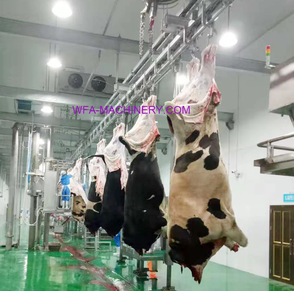  Новый дизайн оборудование для забоя производство мяса китайская конструкция скота бойни