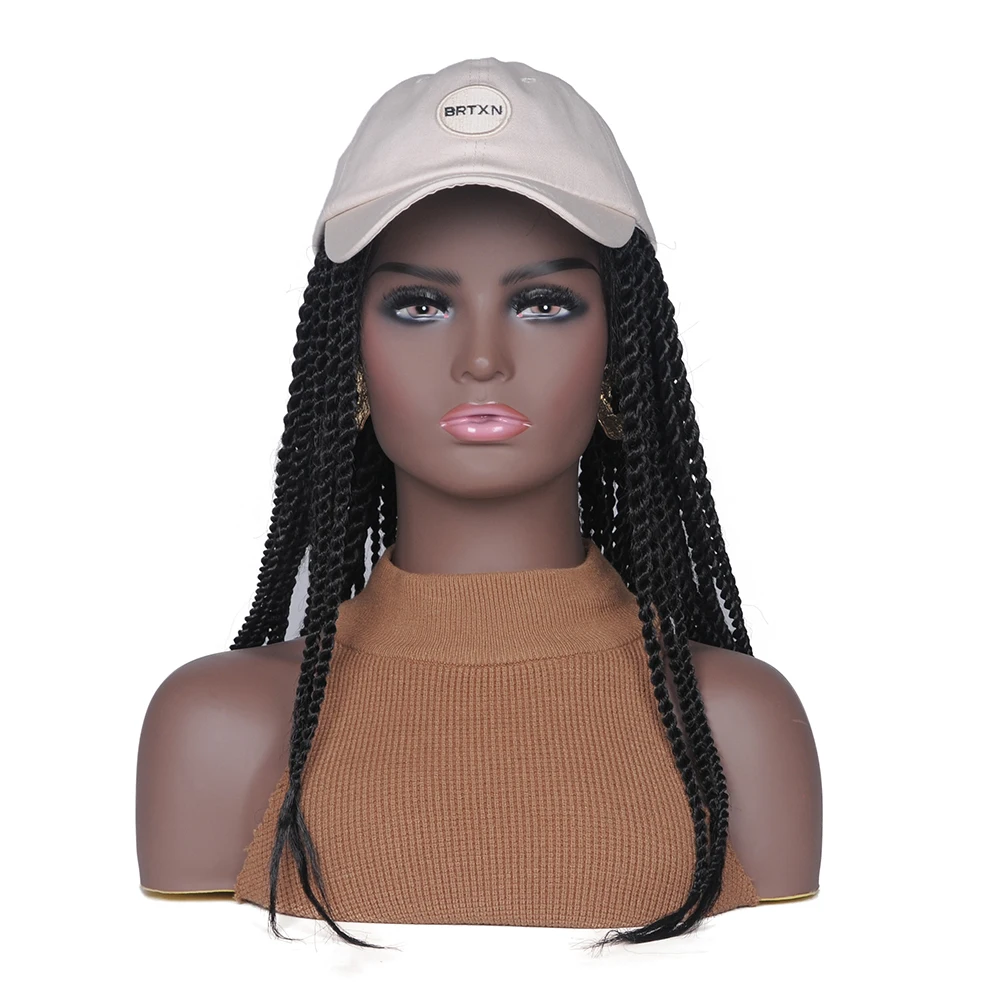 FREE SHIP in US African Mannequin Female Mannequin Head With Shoulders Makeup Mannequin Head For Wigs
