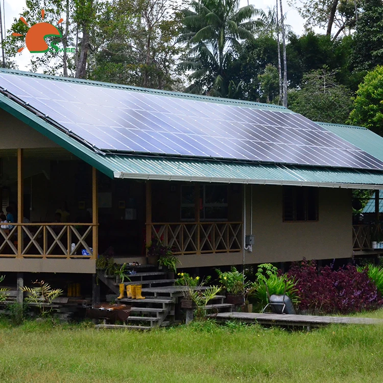 Industrial Solar Panel Energy Storage 10KW 20KW 30KW 50KW 60KW Hybrid System Off Grid 100kw solar energy system