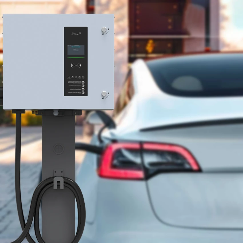 30KW EV Charging Station 3 Phase DC Fast Charger CCS2 Plug Leak Protection CE Approved EV charger