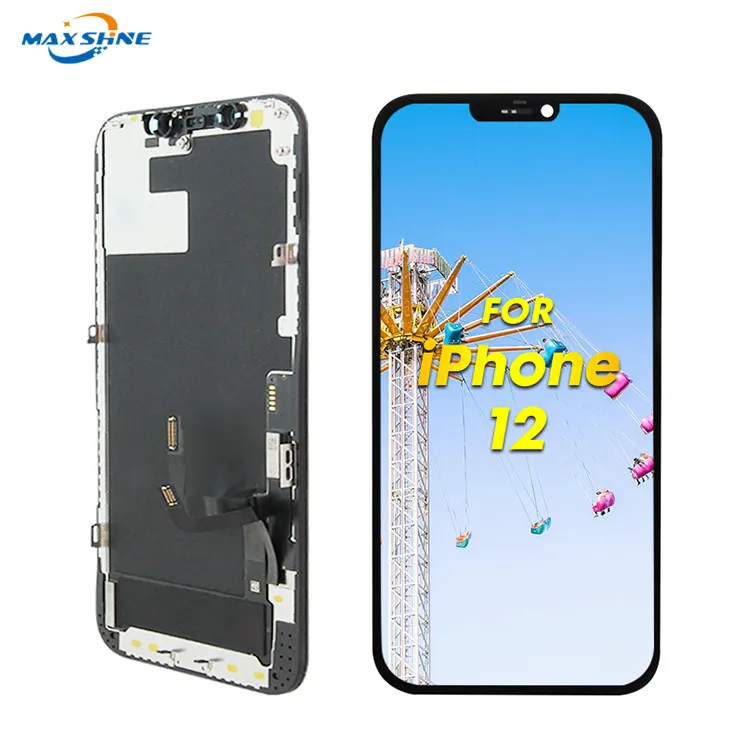 Оригинальный сенсорный экран Incell Amoled для Iphone 12/12 Pro ЖК-дисплей мобильного